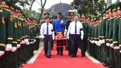Trang trọng Lễ truy điệu, an táng 173 hài cốt liệt sĩ hy sinh tại Campuchia