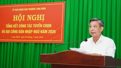Long Bình tổng kết công tác tuyển chọn và gọi công dân nhập ngũ năm 2026