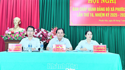 Partikomitéen i Phuoc Huu kommune skitserer opgaver for de sidste seks måneder af 2026.