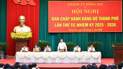Hội nghị Ban Chấp hành Đảng bộ thành phố lần thứ tư: Tiếp tục tăng tốc thực hiện các chỉ tiêu, nhiệm vụ năm 2026