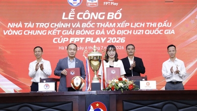 Importantes cambios de cara a la final del Campeonato Nacional Sub-21 de 2026: Se ha revelado un importante patrocinador, lo que ha desatado una guerra de ofertas por valor de 500 millones de VND.