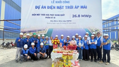 Hoa Phat Dung Quat Steel inicia la construcción de la fase 3 de su proyecto de energía solar en azoteas.