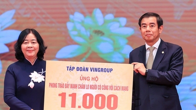 Vingroup destina 11 billones de VND para honrar a las Madres Heroicas y a los Inválidos de Guerra vietnamitas.