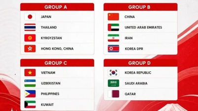 Undian ASIAD 2026: Tim Olimpiade Vietnam akan menghadapi Uzbekistan, tim putri akan berhadapan dengan negara tuan rumah Jepang.