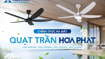 Hoa Phat Home Appliances lanza una línea de ventiladores de techo para la temporada de calor.