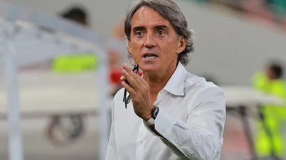 Mitt i krisen omutnämnde det italienska landslaget tränaren Roberto Mancini.