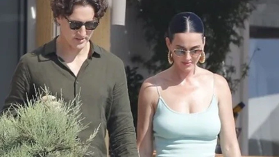 Sốt loạt ảnh Katy Perry và cựu thủ tướng Canada