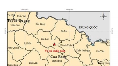 Động đất mạnh 3,6 độ tại Cao Bằng