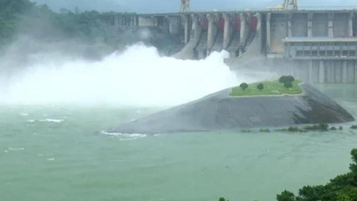 The sluice gates of the Tuyen Quang hydropower plant will be closed tomorrow morning.