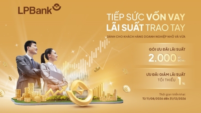 LPBank lanserer en fortrinnsrettslig lånepakke på 2000 milliarder VND, som reduserer rentene betydelig for små og mellomstore bedrifter.
