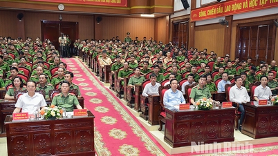 Ra quân bảo đảm ANTT Đại hội đại biểu Đảng bộ tỉnh Ninh Bình lần thứ I, nhiệm kỳ 2025 - 2030