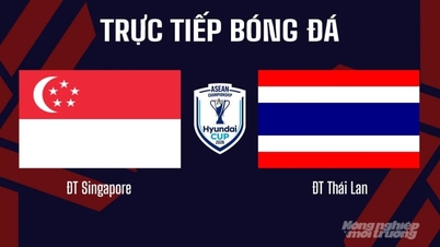 Prévia e transmissão ao vivo da partida entre Singapura e Tailândia pela AFF Cup 2026, no dia 15 de agosto, na VTV6.