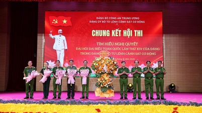 Chung kết Hội thi tìm hiểu Nghị quyết Đại hội đại biểu toàn quốc lần thứ XIV của Đảng trong Đảng bộ Bộ Tư lệnh Cảnh sát cơ động