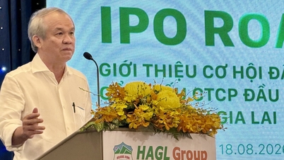 Os investidores questionaram se o preço do IPO de 60.600 VND por ação da HGI era alto, e o presidente Duc disse: "Vocês deveriam investir".