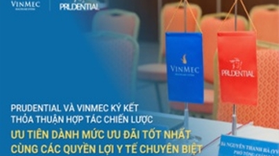 פרודנשל ובית החולים Vinmec חותמים על הסכם שיתוף פעולה אסטרטגי.