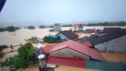 Heavy rains in Lang Son: Water levels rise nearly 2 meters, over 2,600 people evacuated overnight.