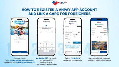 Internasjonale besøkende kan enkelt foreta QR-betalinger i Vietnam ved hjelp av VNPAY-appen.