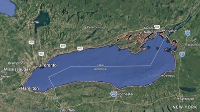 Google Maps renamed Lake Ontario to "American Lake".