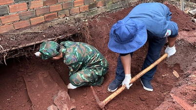 Dong Nai searches for remains of fallen soldier: 'The fence was pressing down on his chest'