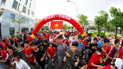 Más de 300 atletas participaron en el evento "Carrera del Amor" en Meyhomes Capital Phu Quoc.
