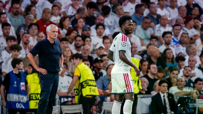 Real Madrid versloeg Inter Milan met een kenmerkende actie van Mourinho.