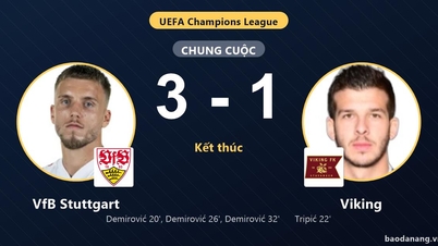 Demirović scores a hat-trick as VfB Stuttgart defeat Viking on their Champions League opening day.