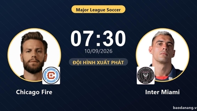 SIARAN LANGSUNG Chicago Fire vs Inter Miami: Pertandingan sedang berlangsung