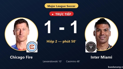 SIARAN LANGSUNG Chicago Fire vs Inter Miami: Inter Miami menyamakan kedudukan 1-1