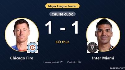 Setelah berbagi poin di Soldier Field, Chicago Fire dan Inter Miami sama-sama mengamankan tempat mereka di Babak 16 Besar.