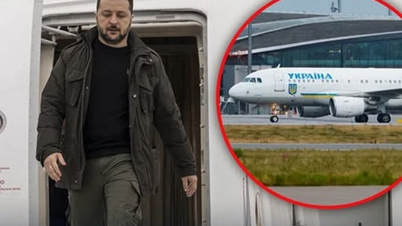 Letadlo se Zelenským na palubě se při vzletu z Moldavska těsně vyhnulo srážce s dronem.