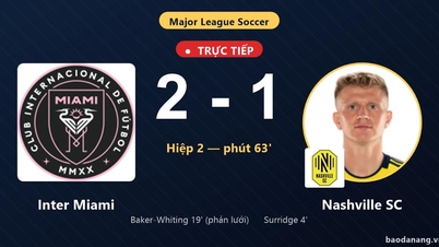 SIARAN LANGSUNG Inter Miami vs Nashville SC: Inter Miami unggul