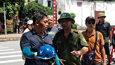 A body believed to be that of a missing male student has been found after he went missing while crossing a flooded road in Hanoi.