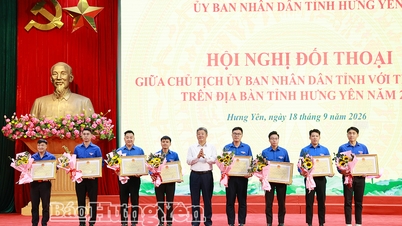 Conferência de Diálogo entre o Presidente do Comitê Popular Provincial e a Juventude na Província de Hung Yen em 2026