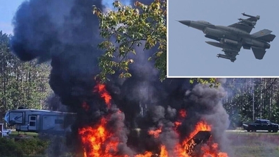Истребитель F-16 потерпел крушение на территории Соединенных Штатов, что выявило неожиданные подробности.