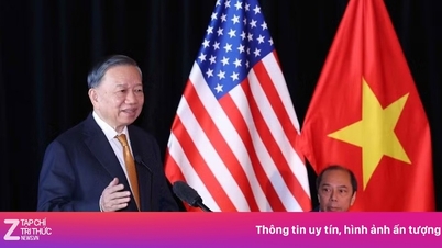 Image 41: 总书记和主席会见了在美国的越南专家和知识分子。