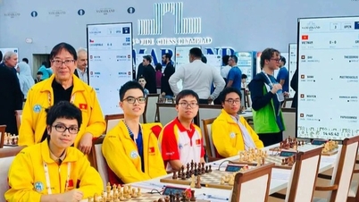El equipo vietnamita de ajedrez ganó brillantemente la medalla de oro en la Olimpiada.