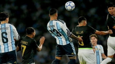 ទោះបីជាគ្មាន Messi ក៏ដោយ ក្រុមអាហ្សង់ទីនបានឈ្នះយ៉ាងងាយស្រួលទល់នឹងក្រុមបូលីវី។