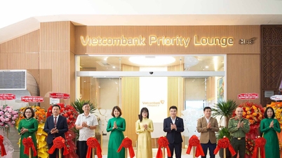Vietcombank åpner Priority Lounge i Cam Ranh.