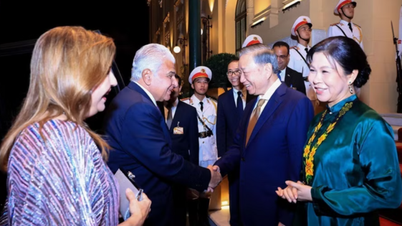 Tổng Bí thư, Chủ tịch nước và Phu nhân chủ trì tiệc chiêu đãi chào mừng Tổng thống Panama và Phu nhân
