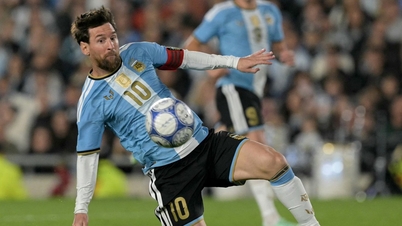 Messi បាន​បង្ហាញ​ទម្រង់​លេង​យ៉ាង​ល្អ ដោយ​ស៊ុត​បញ្ចូល​ទី​បាន​មួយ​គ្រាប់ និង​បញ្ជូន​បាល់​ឲ្យ​មិត្ត​រួម​ក្រុម​ស៊ុត​បញ្ចូល​ទី​បាន​ពីរ​គ្រាប់ ក្នុង​ការ​ប្រកួត​ចុង​ក្រោយ​របស់​គាត់​សម្រាប់​ក្រុម​ជម្រើស​ជាតិ​អាហ្សង់ទីន។