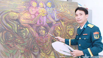 Kunstner Luu Thanh Qua: Stille tenner lidenskapens flamme gjennom hvert penselstrøk.