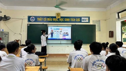 La scuola superiore Hong Linh conduce campagne di sensibilizzazione sulla prevenzione e il contrasto degli effetti nocivi del tabacco e delle sigarette elettroniche.