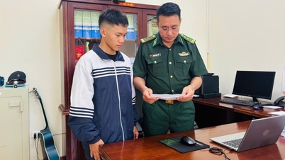 Un tânăr orfan de tată a promovat examenul de admitere la o școală militară; s-a întors din oraș în satul său și și-a etalat cu mândrie „tatăl grănicer”.