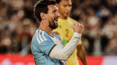 Lionel Messi a strălucit în meciul său de adio pentru naționala Argentinei.