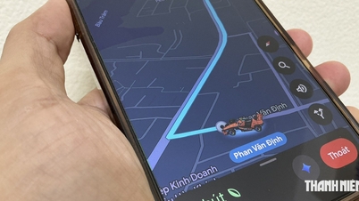Biến mũi tên chỉ đường Google Maps thành xe đua McLaren