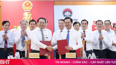 A Ha Tinh és a Hanoi High Tech College fejlesztési együttműködési megállapodást írt alá.