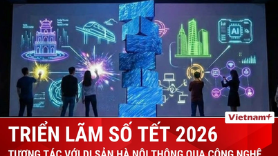 Hanoi: Ruang pameran digital dibuka secara percuma semasa Hari Tahun Baru.