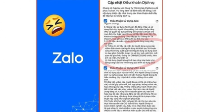 Zalo changes its terms and conditions: Users are forced into a situation where they either agree or stop using the service.