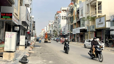 Das Projekt zur Sanierung und Erweiterung der Le Loi Straße wurde vorzeitig abgeschlossen.