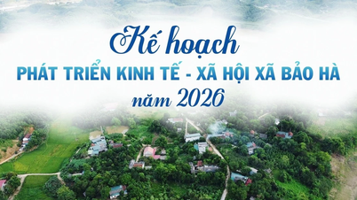 [Infografik] Sozioökonomischer Entwicklungsplan der Gemeinde Bao Ha im Jahr 2026